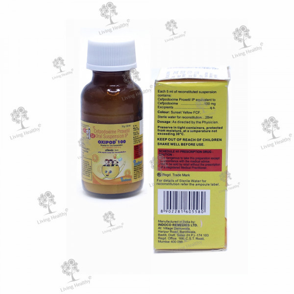OXIPOD 100 MG SUSP(30 ML)