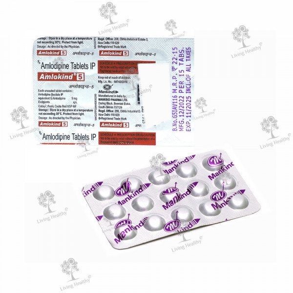 AMLOKIND 5 MG TAB(15 TAB)