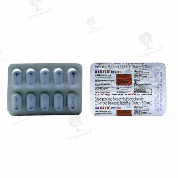 ALSITA M 100/500 MG TAB (10 TAB)