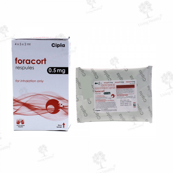 FORACORT 0.50 MG RESPULES(5 Pcs)