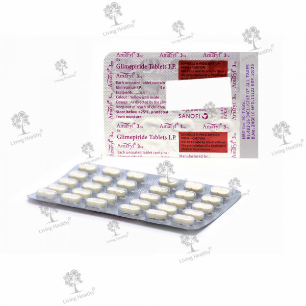 AMARYL 3 MG TAB(30 TAB)