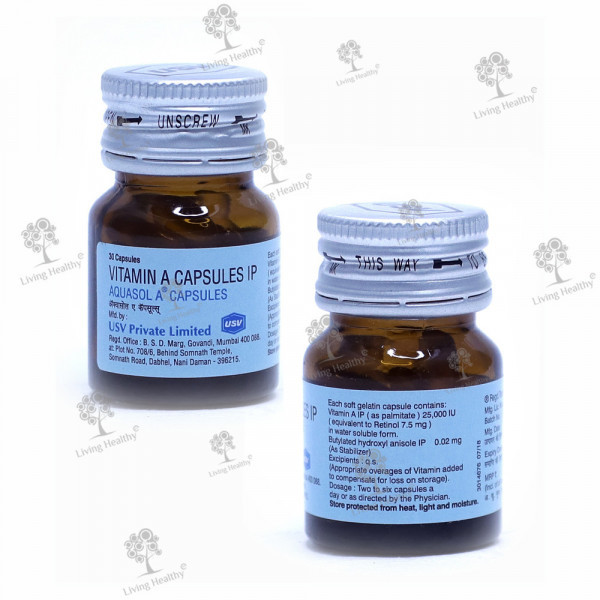 AQUASOL A CAP(30 CAP)