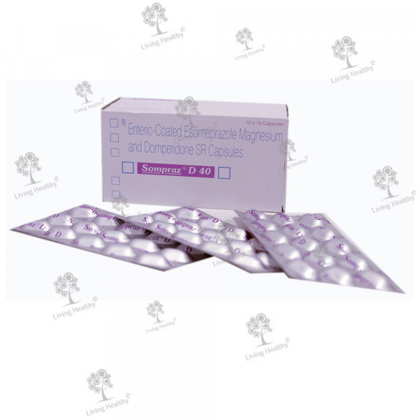 SOMPRAZ D 40 MG CAP (15 CAP)