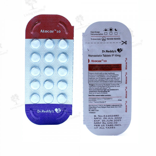 ATOCOR 10 MG TAB(15 TAB)