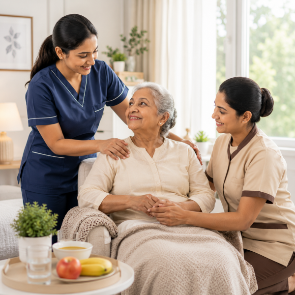 Nurse, Ayah & Caregiver Services at Home in Kolkata