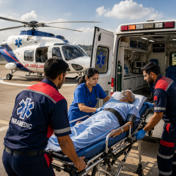 Ambulance Services in Kolkata - Surface and Air Ambulance